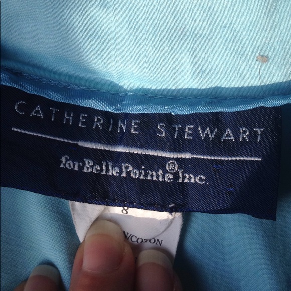 Blue flip flop capris - Picture 3 of 5